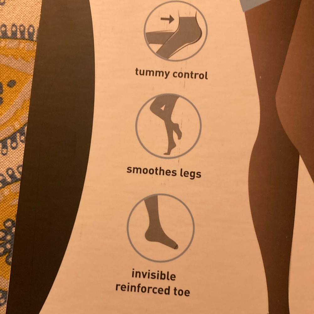 Miraclesuit Sheer Footed Tights in Light Black - Picture 7 of 8